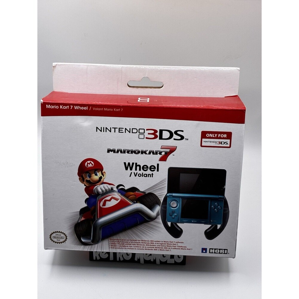 Hori Nintendo 3DS Mario Kart 7 Steering Wheel BRAND NEW